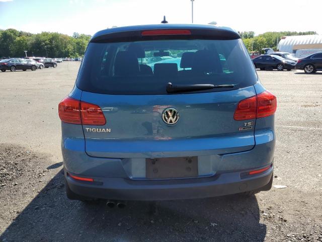 WVGSV7AX0HK016063 - 2017 VOLKSWAGEN TIGUAN WOLFSBURG BLUE photo 6