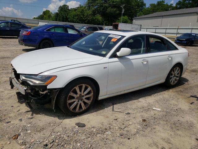 WAUHMAFC2EN028419 - 2014 AUDI A6 PRESTIGE თეთრი ფოტო 1