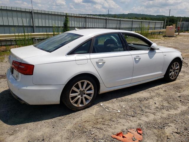 WAUHMAFC2EN028419 - 2014 AUDI A6 PRESTIGE თეთრი ფოტო 3