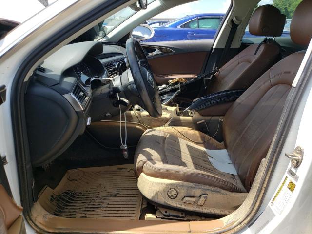 WAUHMAFC2EN028419 - 2014 AUDI A6 PRESTIGE თეთრი ფოტო 7
