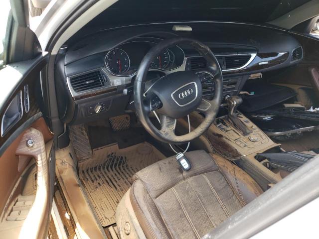 WAUHMAFC2EN028419 - 2014 AUDI A6 PRESTIGE თეთრი ფოტო 8