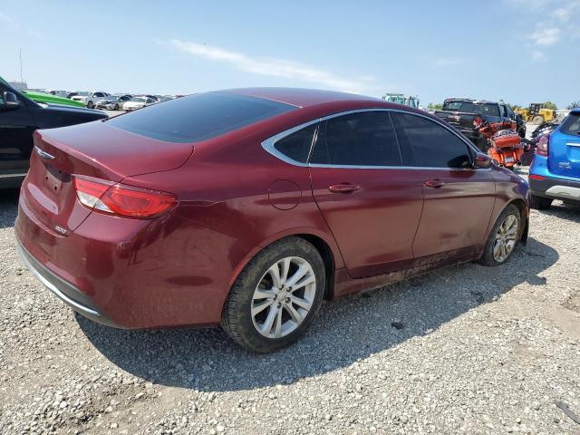 1C3CCCAB5FN605220 - 2015 CHRYSLER 200 LIMITED BURGUNDY photo 3