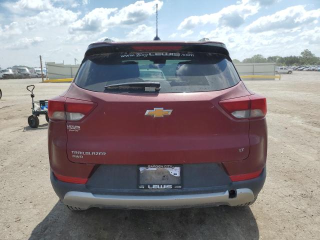 KL79MRSL1PB125060 - 2023 CHEVROLET TRAILBLAZE LT RED photo 6