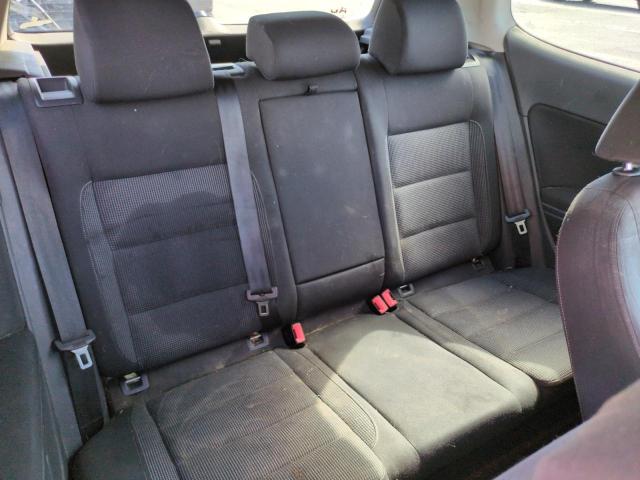 WVWMM7AJ1BW039847 - 2011 VOLKSWAGEN GOLF BLACK photo 10