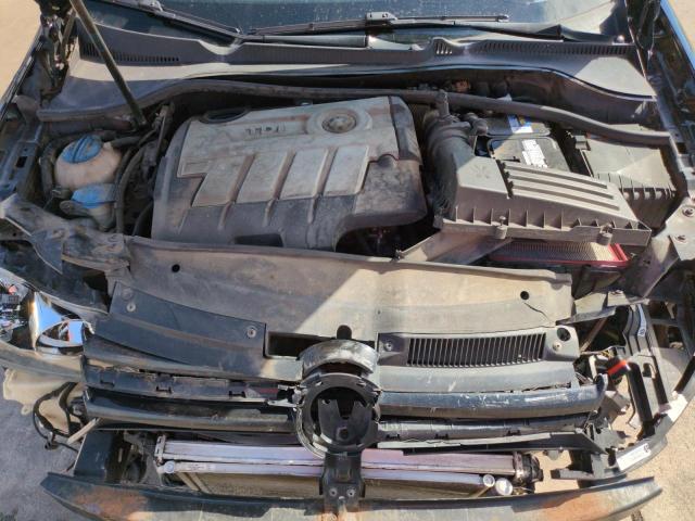 WVWMM7AJ1BW039847 - 2011 VOLKSWAGEN GOLF BLACK photo 11