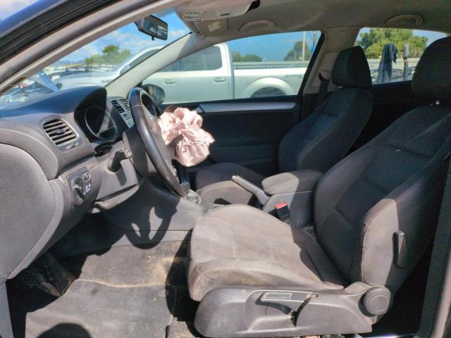 WVWMM7AJ1BW039847 - 2011 VOLKSWAGEN GOLF BLACK photo 7