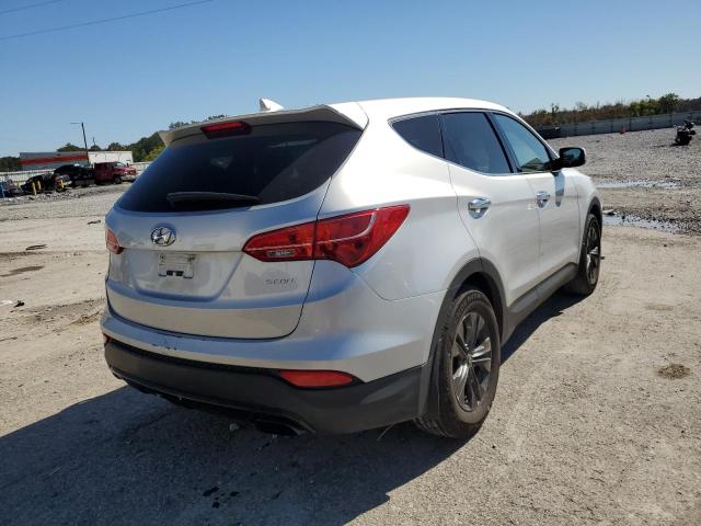 5XYZT3LB9DG054538 - 2013 HYUNDAI SANTA FE S SILVER photo 4