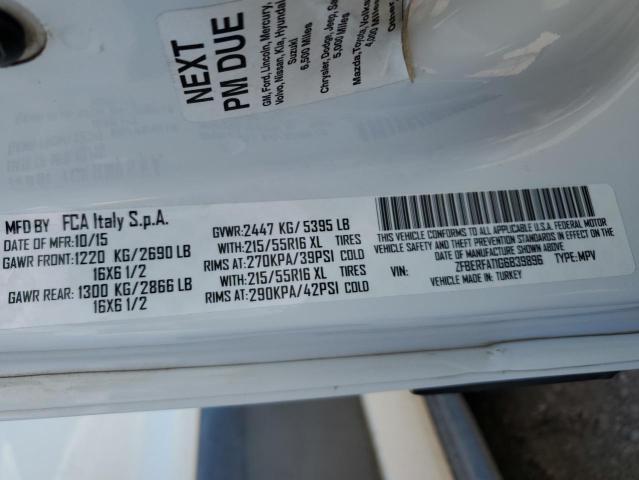 ZFBERFAT1G6B39896 - 2016 RAM PROMASTER 白色 照片 12