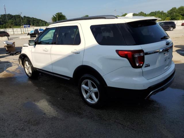 1FM5K8D83GGB44914 - 2016 FORD EXPLORER XLT WHITE photo 2