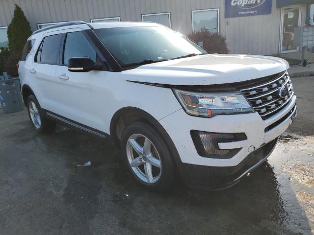 1FM5K8D83GGB44914 - 2016 FORD EXPLORER XLT WHITE photo 4