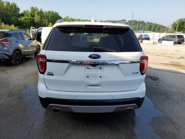 1FM5K8D83GGB44914 - 2016 FORD EXPLORER XLT WHITE photo 6