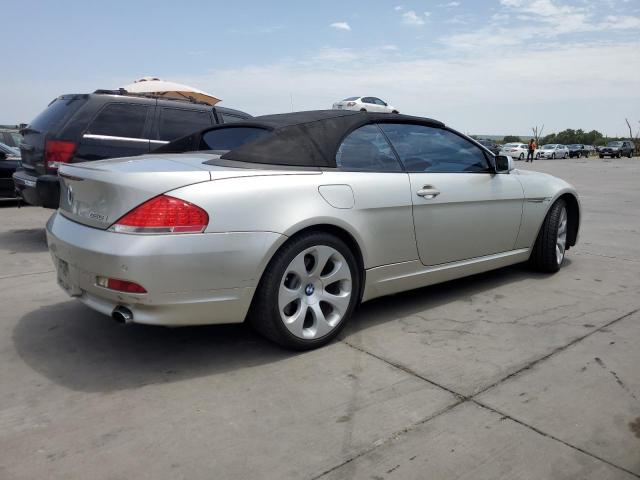 WBAEK13577CN83931 - 2007 BMW 650I I SILVER photo 3