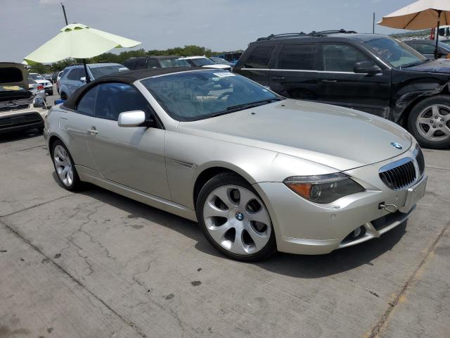 WBAEK13577CN83931 - 2007 BMW 650I I SILVER photo 4