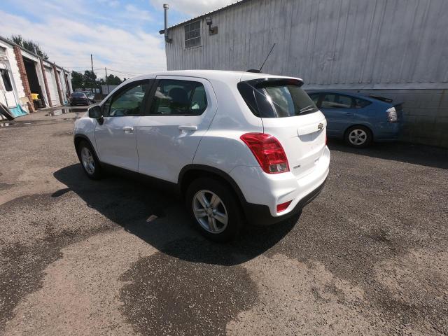 3GNCJKSB3LL121477 - 2020 CHEVROLET TRAX LS WHITE photo 3