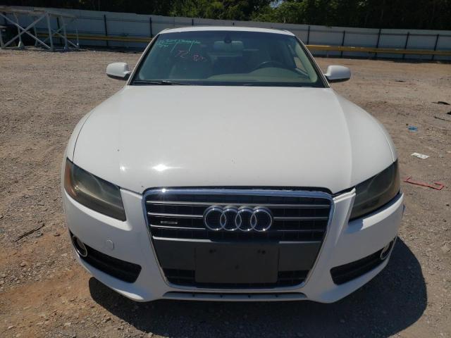 WAULFAFR9BA078309 - 2011 AUDI A5 PREMIUM PLUS WHITE photo 5