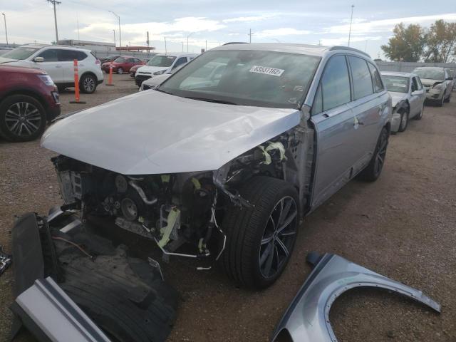 WA1VXAF75MD024654 - 2021 AUDI Q7 PRESTIGE SILVER photo 2