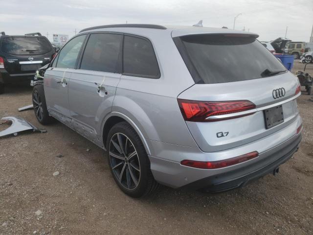 WA1VXAF75MD024654 - 2021 AUDI Q7 PRESTIGE SILVER photo 3