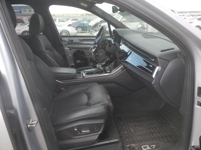 WA1VXAF75MD024654 - 2021 AUDI Q7 PRESTIGE SILVER photo 5
