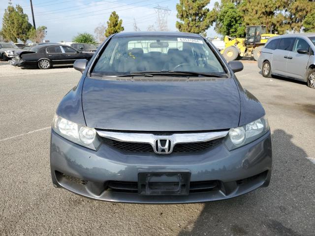 2HGFA16609H322611 - 2009 HONDA CIVIC LX-S ნაცრისფერი ფოტო 5