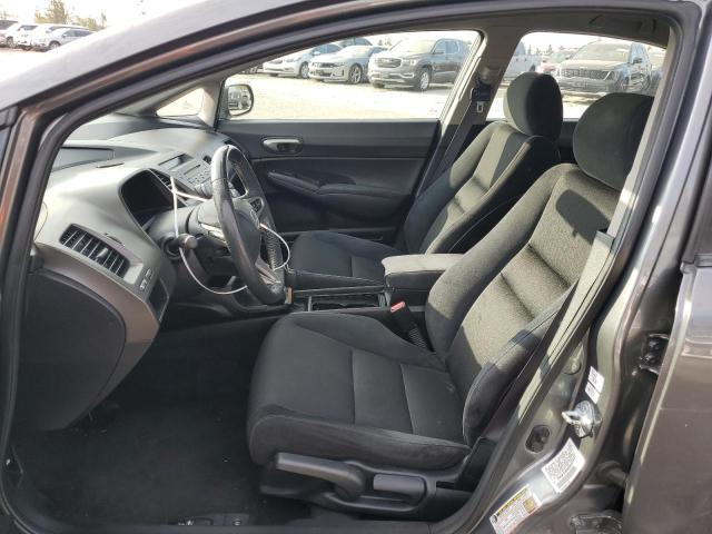 2HGFA16609H322611 - 2009 HONDA CIVIC LX-S ნაცრისფერი ფოტო 7