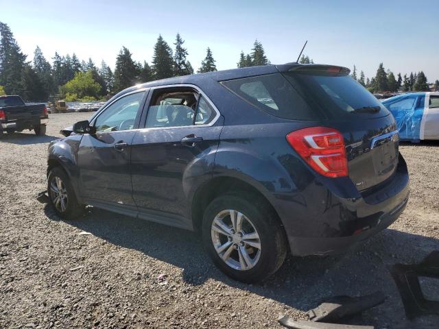 2GNFLEEK5G6273128 - 2016 CHEVROLET EQUINOX LS أزرق صورة 2