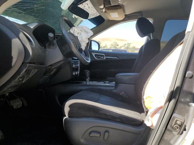 5N1AR2MM7FC636274 - 2015 NISSAN PATHFINDER S GRAY photo 7