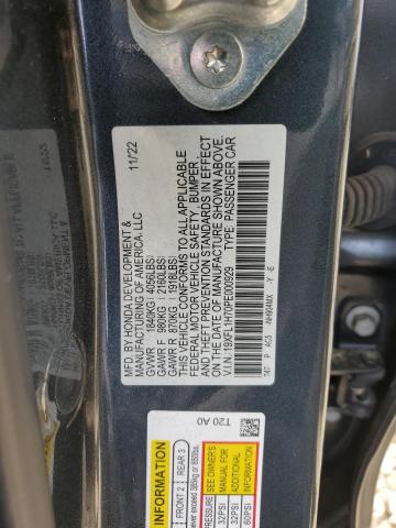 19XFL1H70PE000929 - 2023 HONDA CIVIC EXL 黑色 照片 12