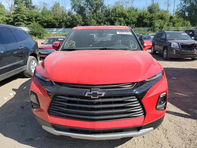 3GNKBDRSXNS145813 - 2022 CHEVROLET BLAZER 3LT RED photo 5