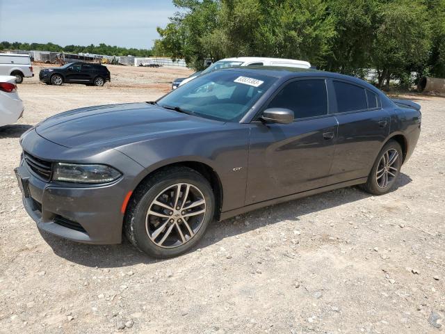 2C3CDXJG5JH231113 - 2018 DODGE CHARGER GT GRAY photo 1