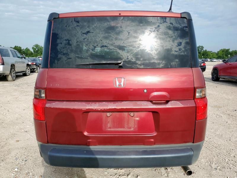 5J6YH18706L004554 - 2006 HONDA ELEMENT EX 栗色 照片 6
