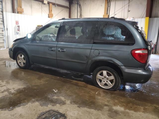 1D4GP45R35B354165 - 2005 DODGE CARAVAN SXT BLUE photo 2