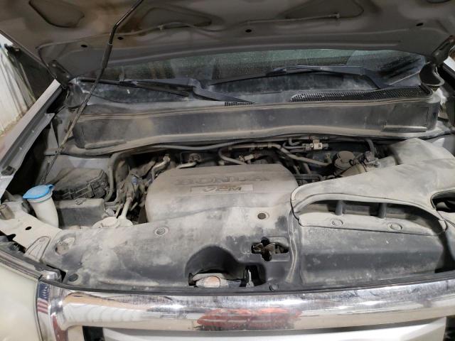 5FNYF4H44AB034347 - 2010 HONDA PILOT EX SILVER photo 12