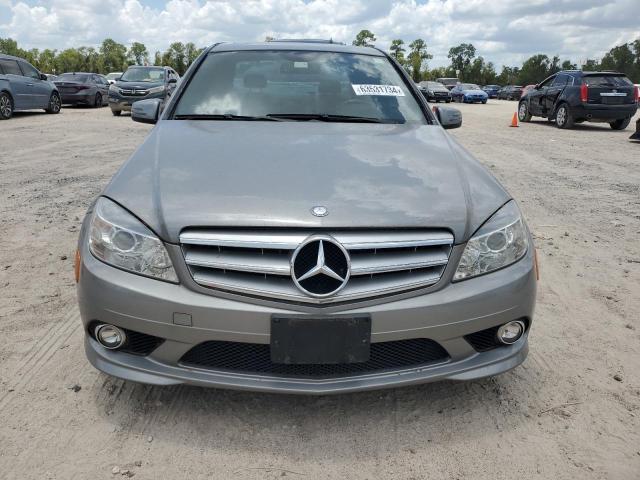 WDDGF5GB8AR113554 - 2010 MERCEDES-BENZ C 350 GRAY photo 5