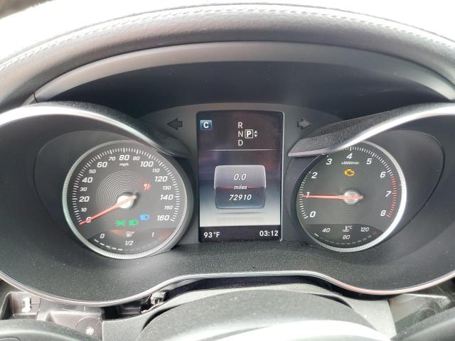 55SWF4KB9FU015524 - 2015 MERCEDES-BENZ C 300 4MATIC WHITE photo 9