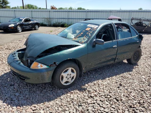 1G1JC524527455079 - 2002 CHEVROLET CAVALIER BASE GREEN photo 1