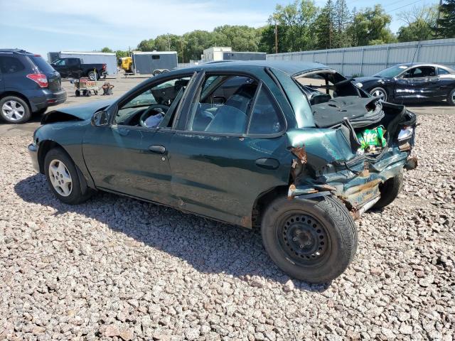 1G1JC524527455079 - 2002 CHEVROLET CAVALIER BASE GREEN photo 2