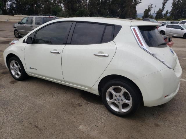 JN1AZ0CP0BT004881 - 2011 NISSAN LEAF SV WHITE photo 2