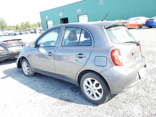 3N1CK3CP9JL283149 - 2018 NISSAN MICRA GRAY photo 2