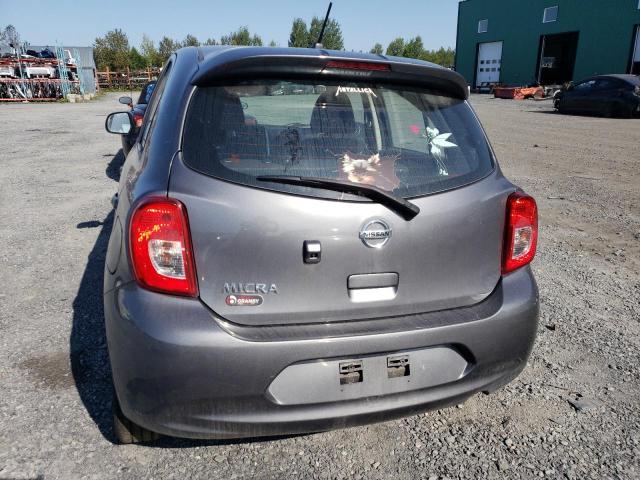 3N1CK3CP9JL283149 - 2018 NISSAN MICRA GRAY photo 6