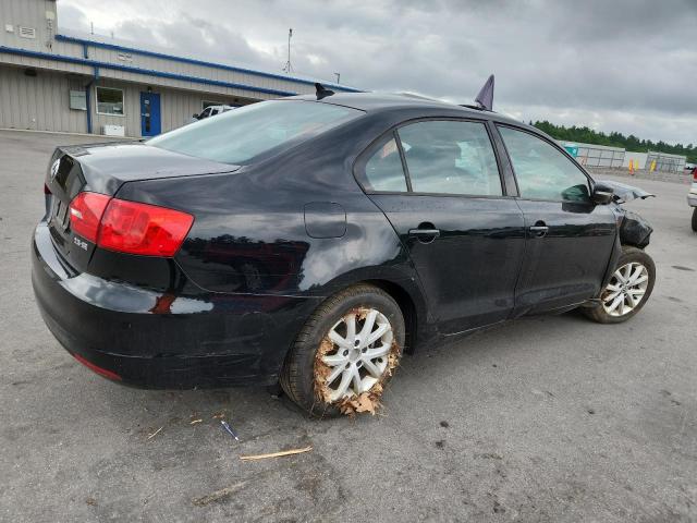 3VWDP7AJ3CM470440 - 2012 VOLKSWAGEN JETTA SE BLACK photo 3