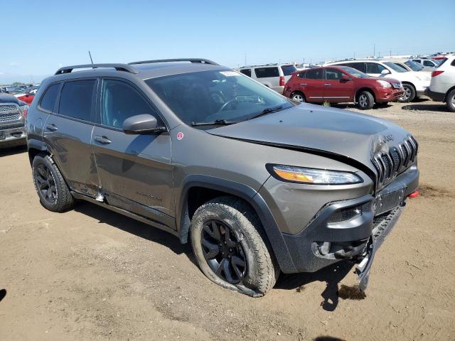 1C4PJMBS9HW551232 - 2017 JEEP CHEROKEE TRAILHAWK BLACK photo 4