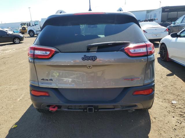 1C4PJMBS9HW551232 - 2017 JEEP CHEROKEE TRAILHAWK BLACK photo 6