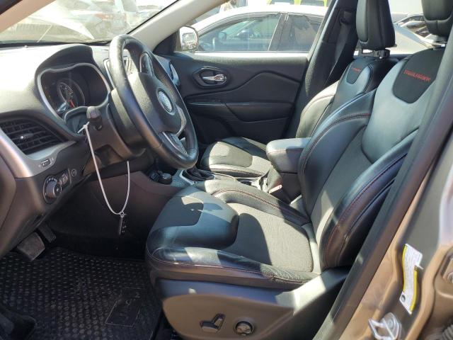 1C4PJMBS9HW551232 - 2017 JEEP CHEROKEE TRAILHAWK BLACK photo 7