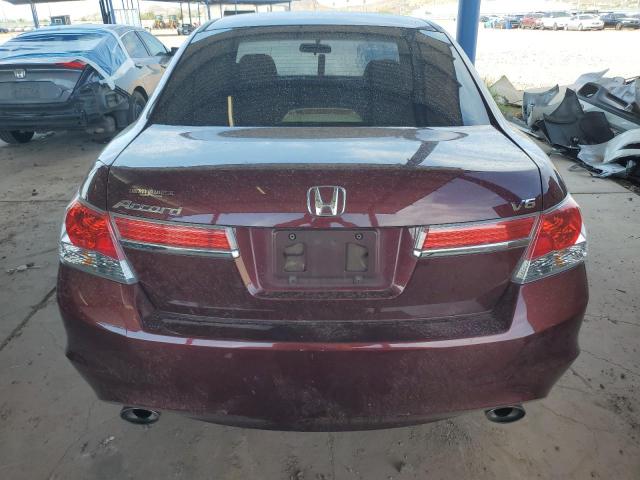 1HGCP3F77CA022978 - 2012 HONDA ACCORD EX MAROON photo 6