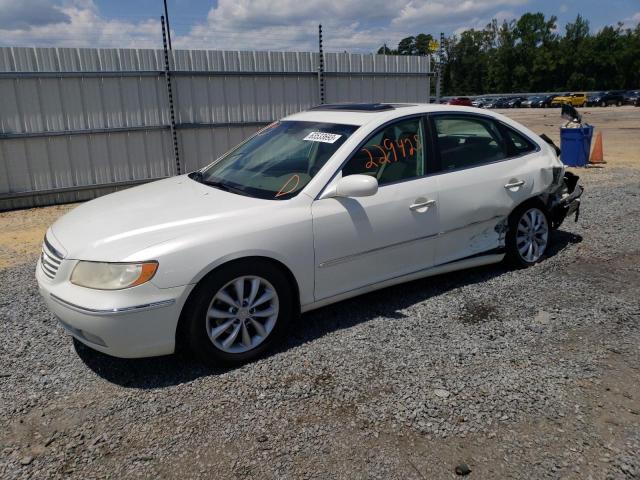 KMHFC46F16A127827 - 2006 HYUNDAI AZERA SE WHITE photo 1