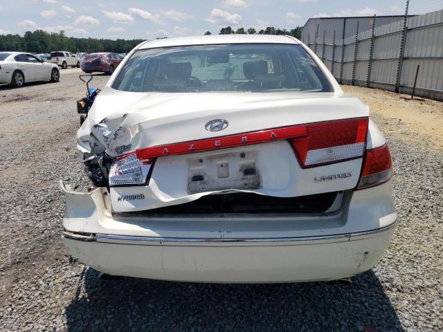 KMHFC46F16A127827 - 2006 HYUNDAI AZERA SE WHITE photo 6