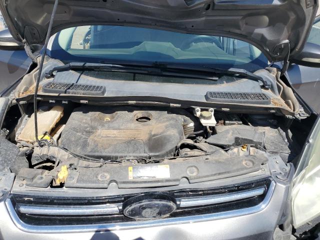 1FMCU9H93DUC86140 - 2013 FORD ESCAPE SEL GRAY photo 12