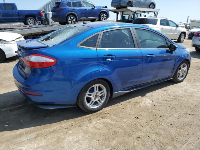 3FADP4BJ6KM104637 - 2019 FORD FIESTA SE BLUE photo 3