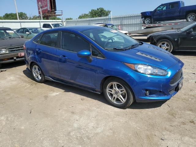 3FADP4BJ6KM104637 - 2019 FORD FIESTA SE BLUE photo 4