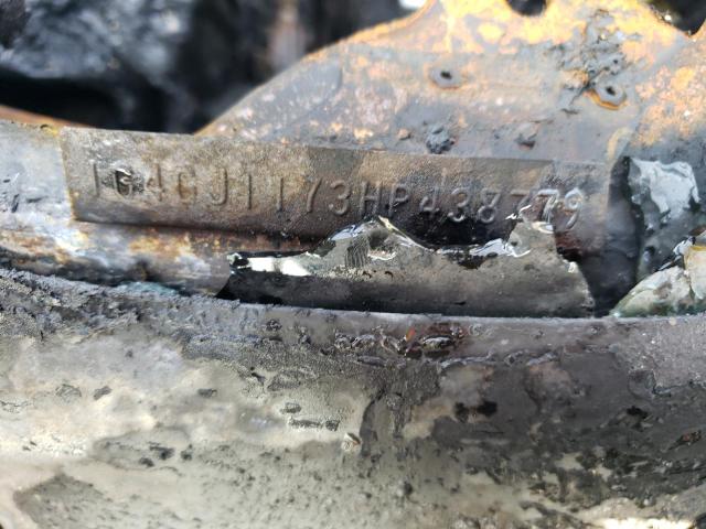 1G4GJ1173HP438779 - 1987 BUICK REGAL 烧焦的 照片 12